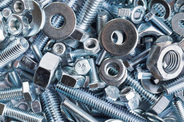 Assorted metal pieces